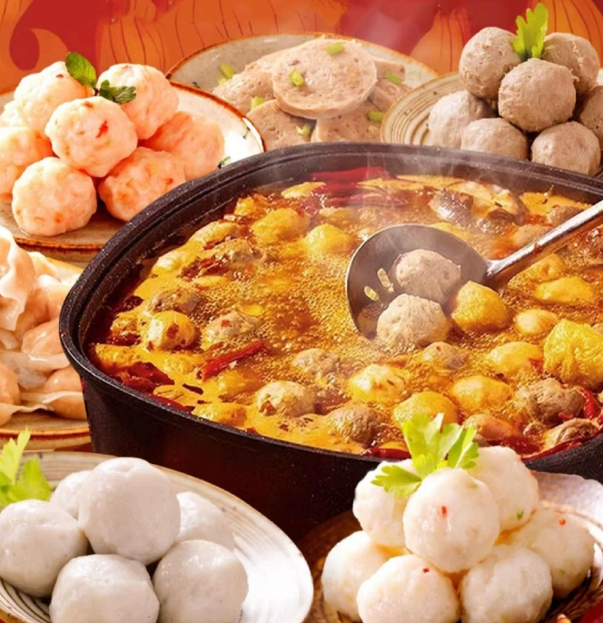 Zheng Dian Mixed Hot Pot Meatballs 500g