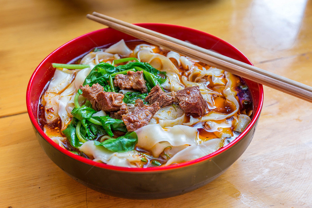 Gu Dasao Sliced noodles spicy beef flavor 108g