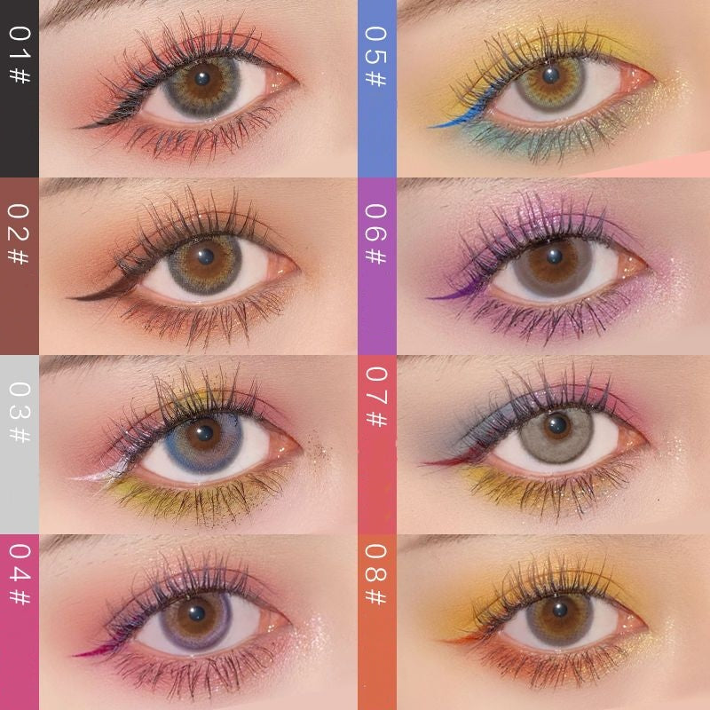 Chinese NOVO Colored Eyeliner Purple 06#
