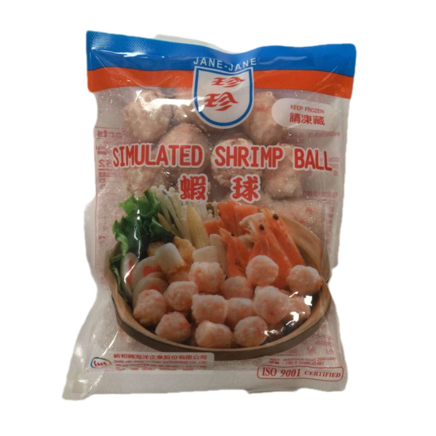 ZhenZhen garnélagombóc 200g(hot pot)