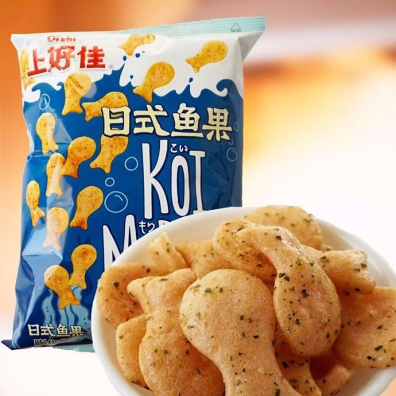 Kína OISHI Shanhaojia japán halburgonya chips tengeri alga ízű 50g