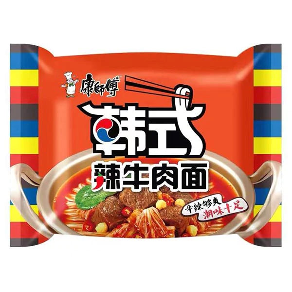 KANG SHIFU Korean spicy beef instant noodles 101g
