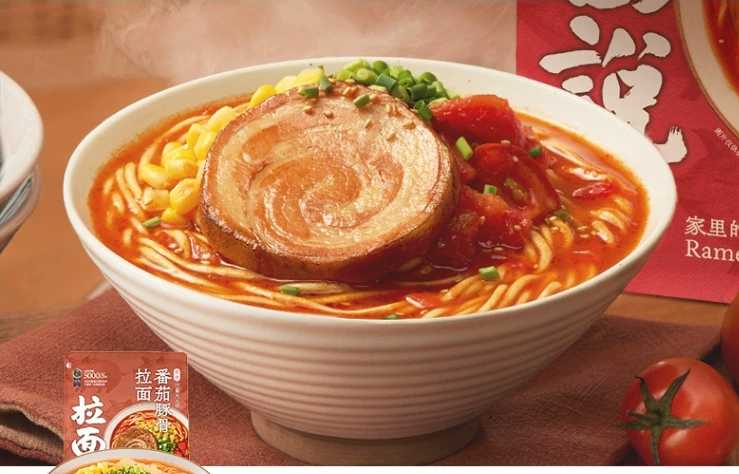 LAMIANSHUO Tomato Tonkotsu instant noodles 142.4g