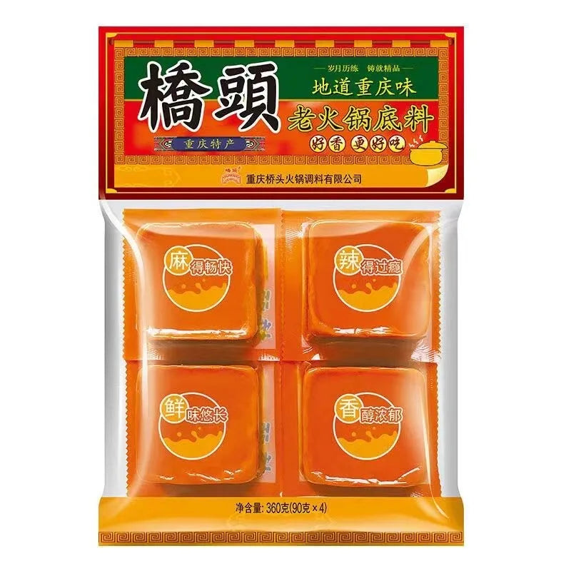 Qiaotou hot pot base (authentic Chongqing flavor) 360g
