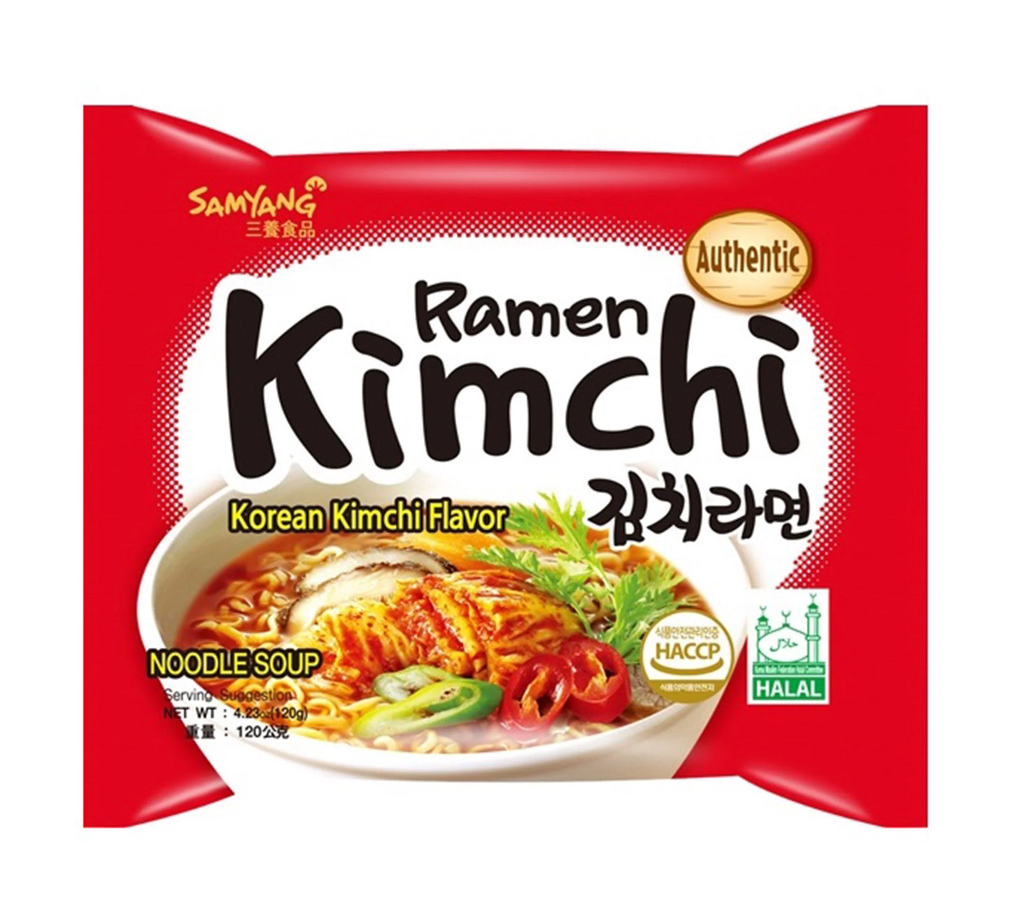 SAMYANG Korean spicy cabbage instant noodles 120g
