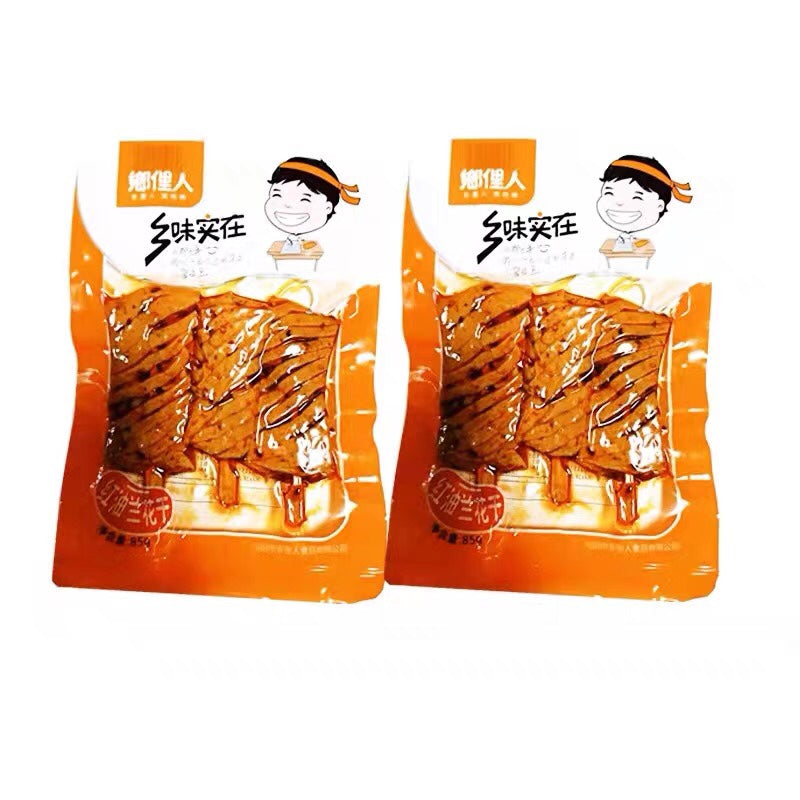 XiangLiRen Red Oil Szárított tofu