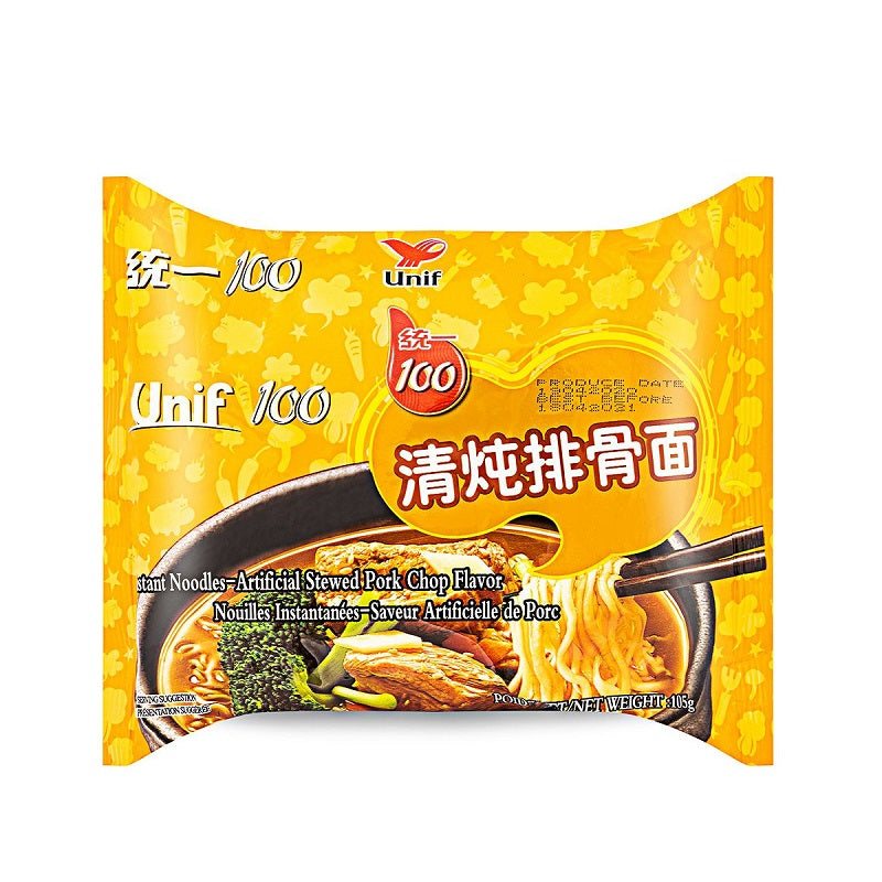 Uni-President Stewed Pork Rib Noodles 105g