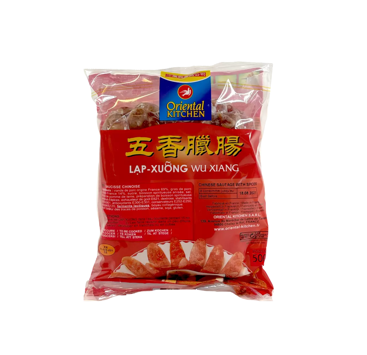 ORIENTAL spiced sausage 500g