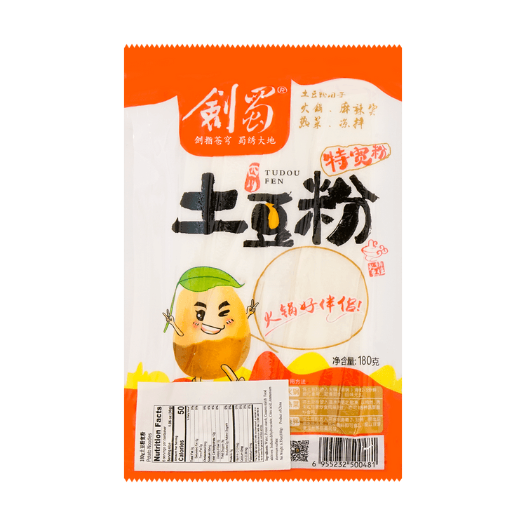 Jianshu Potato Noodles 180g
