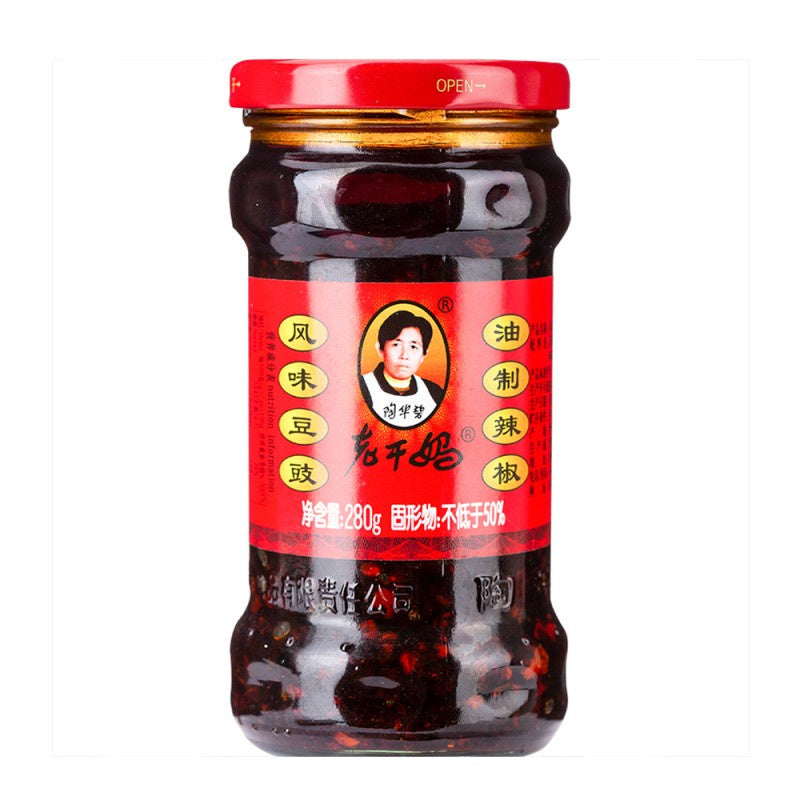 Lao Gan Ma Flavored Soy Sauce Chili 280g