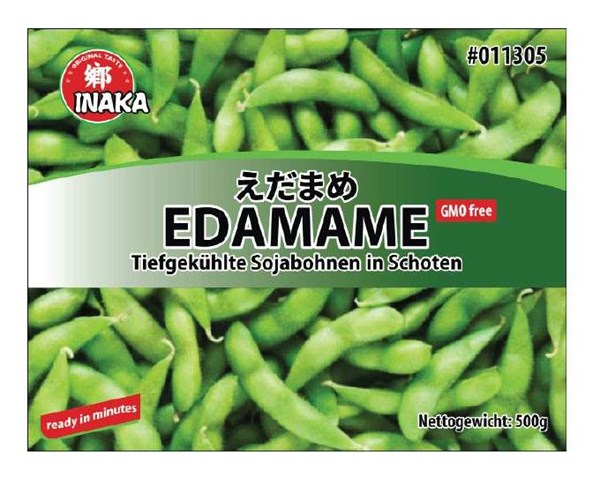 INAKA Edamame héjjal só nélkül 1 kg