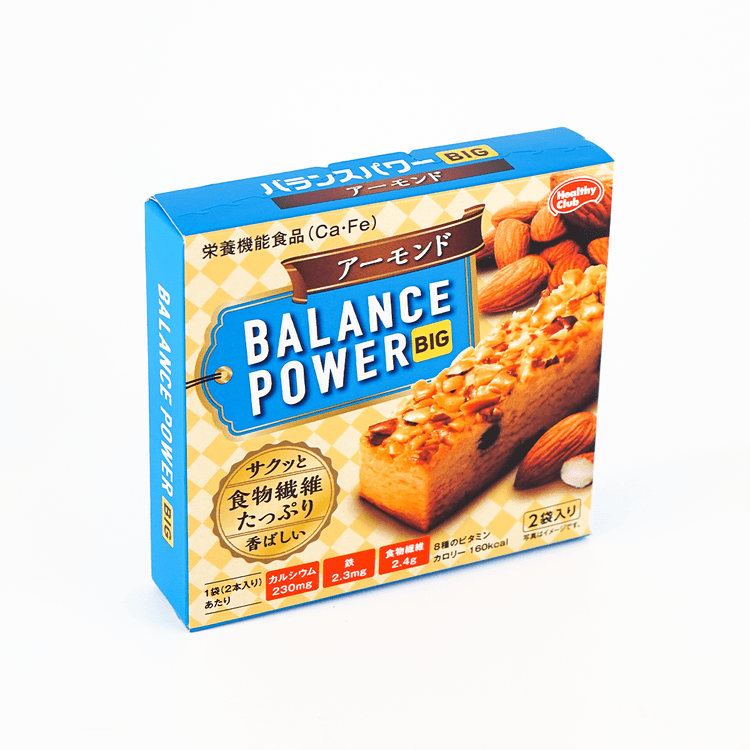 BALANCE POWER Japán energiaszelet Mandulás ízű  31.6g