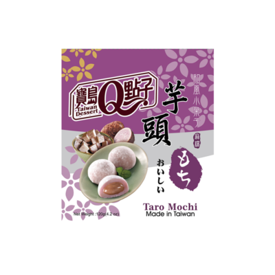 Q brand TW Mochi Taro 120g