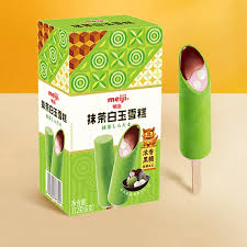 Meiji Matcha White Jade Ice Cream 372g 6 db