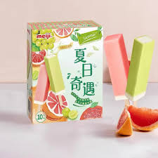 Meiji Summer Adventure Ice Cream (Grapefruit & Grape) 460g 10 db