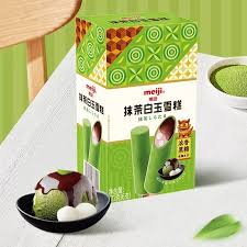 Meiji Matcha White Jade Ice Cream 372g 6 db