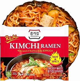 JONGGA JONGGA instant tészta Kimchi Ramen122g