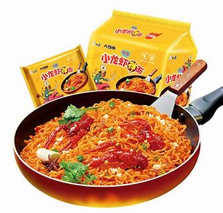 BAIXIANG Ramen mesterséges rák ízű sült tészta 113 g x 5