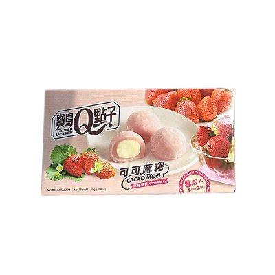 Q brand Eper ízű Mochi 80g