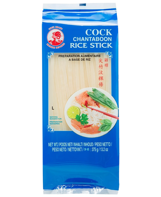 COCK BRAND rizstészta 5mm 375g