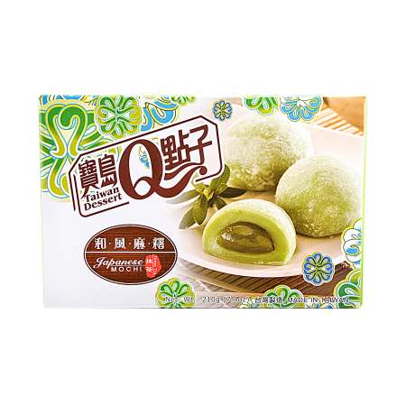 Q brand Idea japán mochi (Matcha) 210g