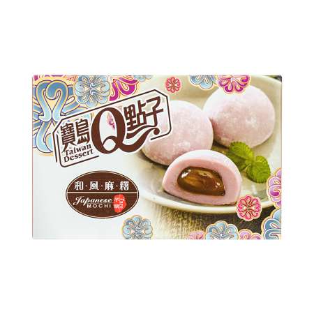 Q brand Idea japán stílusú mochi (taro) 210g