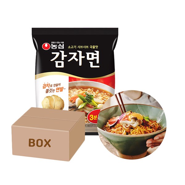 NONGSHIM burgonyaleves ízű instant tészta 100g