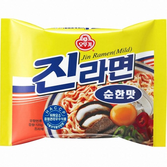 OTTOGI Ramen Jin, enyhe csípős 120g