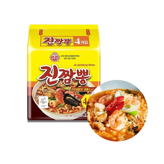 OTTOGI Golden Seafood Ramen 4 csomag (130 g x 4)