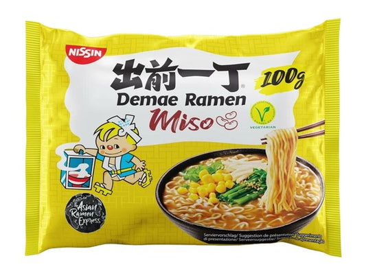 NISSIN Miso leves ízű instant tészta 100G