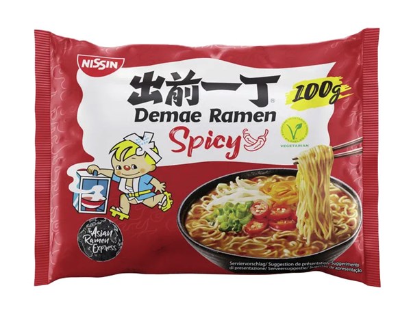 NISSIN csípős instant tészta 100G