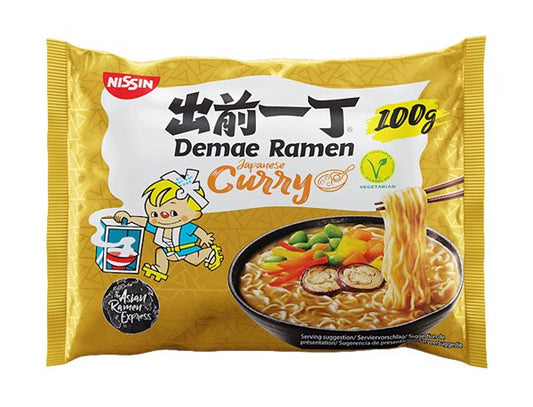 NISSIN Curry ízű instant tészta 100G