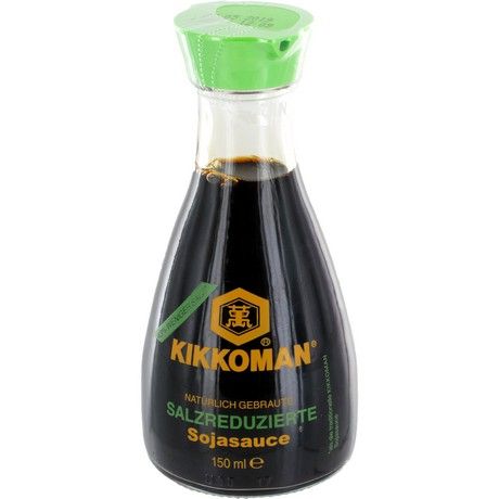 KIKKOMAN Szójaszósz adagoló Kevésbé sós 150ml