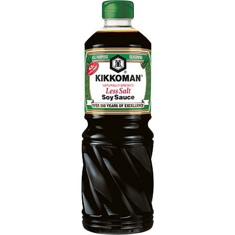 KIKKOMAN szójaszósz kevésbé sós DE 975ml