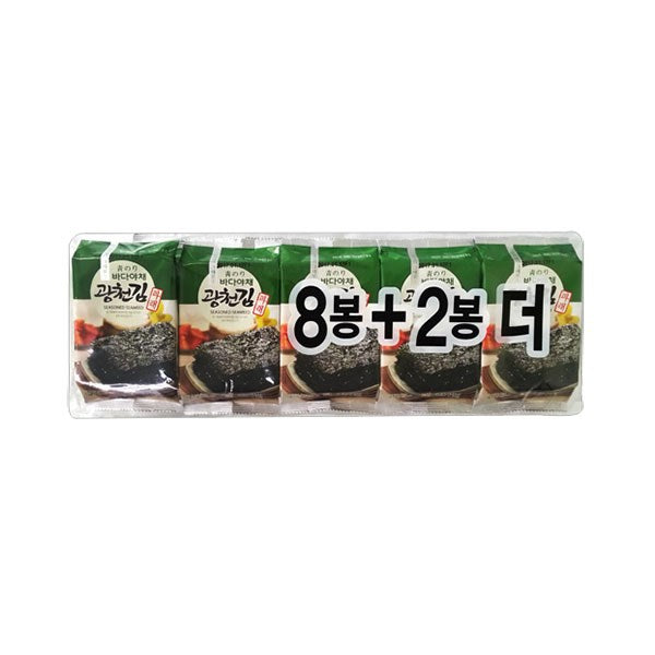 Kwangcheon Nohchakim Fűszeres Nori Snack 5g (10db)