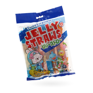 Sweet Mellow jelly straws zselés puding 300g (15*20g)