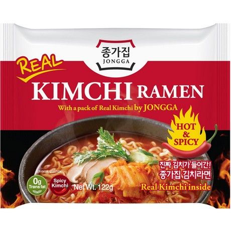 JONGGA JONGGA instant tészta Kimchi Ramen122g