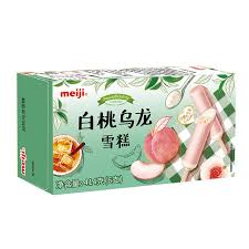 Meiji White Peach Oolong Ice Cream 414g 6 db