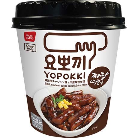 YOPOKKI Instant topokki Jjajang ízű 120g