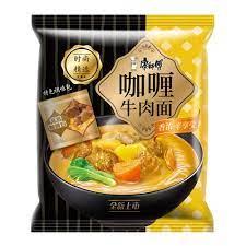 KANG SHIFU Curry marhahús tészta 122g