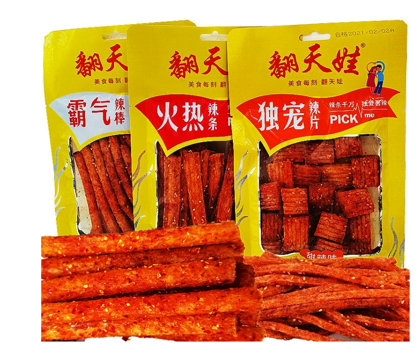 Fantianwa FLAMING HOT&SPICY STRIPS 88g