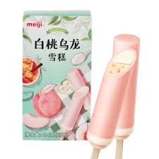 Meiji White Peach Oolong Ice Cream 414g 6 db