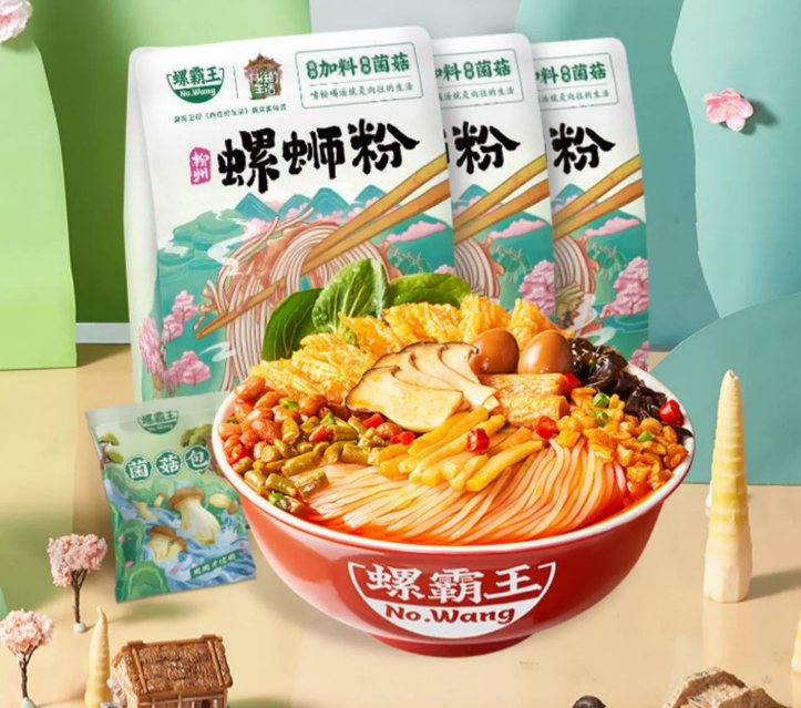 螺霸王 蘑菇味螺蛳粉 400g