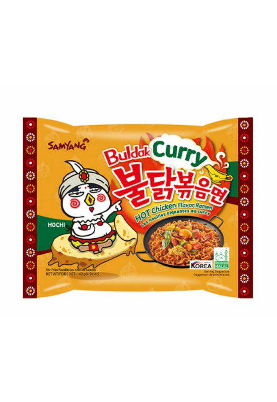 SAMYANG Buldak Currys Csirke Ízesítésű Tészta 140g