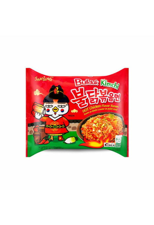 SAMYANG Buldak Kimcsis Csirke Ízesítésű Tészta 135g