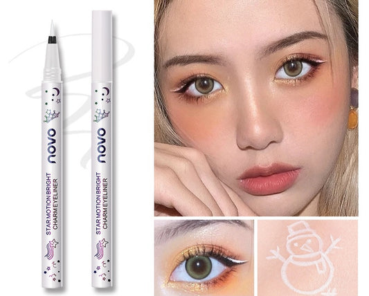 China NOVO Colored Eyeliner White 03#