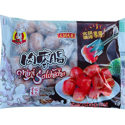 孟福迷你肉枣肠360g