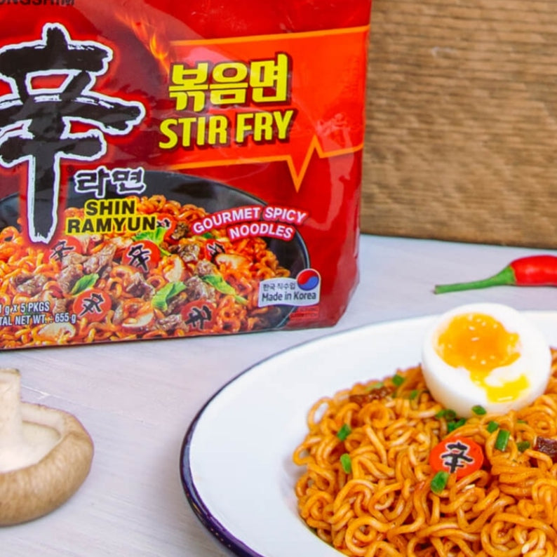 NONGSHM Ramen Shin stir fry instant Tészta 130g