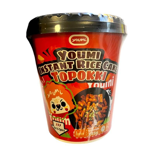 Youmi Instant Rice Cake Topokki csípős rizstorta 145g