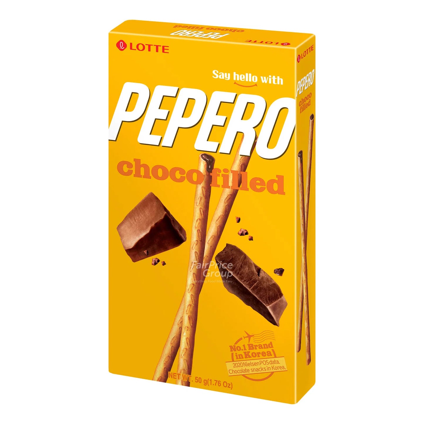 Lotte Pepero Csokoládéval Töltött Ropi 50g